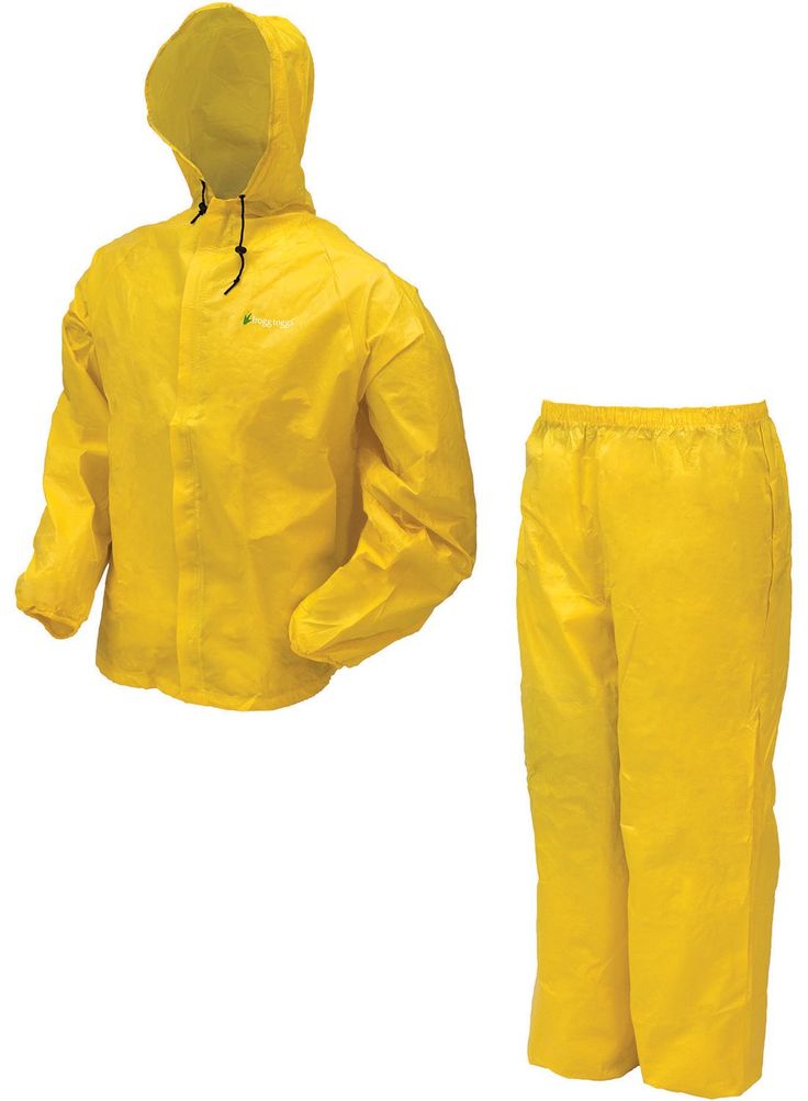 PVC Rain Suit. Jacket & Trouser
